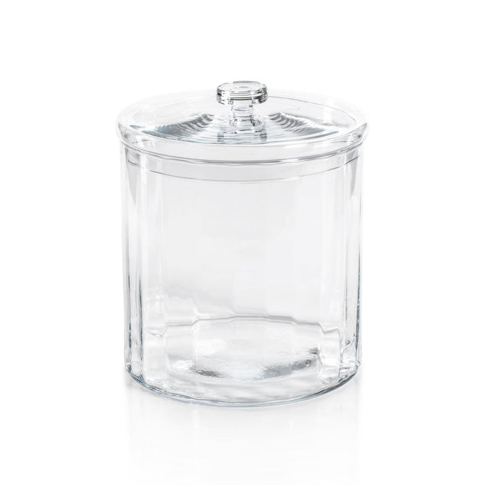 Optic Glass Bonbonnière - Jar by Carlyle Avenue