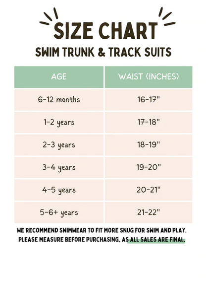 ORANGE CHECK TRACK SWIM SHORTS