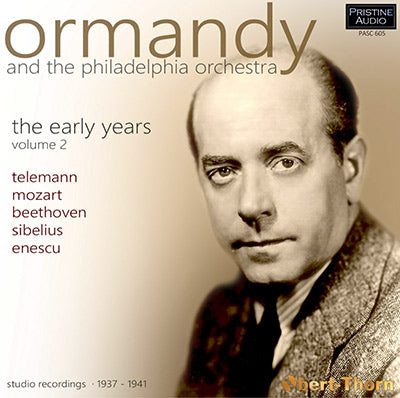 ORMANDY and The Philadelphia Orchestra - The Early Years ∙ Volume 2 (1937-41) - PASC605 - CD