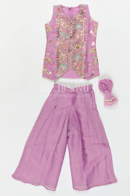 Party Wear Sharara Outfit for Girls for Festive Evenings and Functions