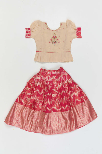 Pattu Pavadai for Girls for Festive Occasions and Traditional Events