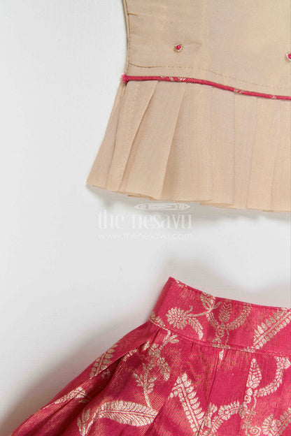 Pattu Pavadai for Girls for Festive Occasions and Traditional Events