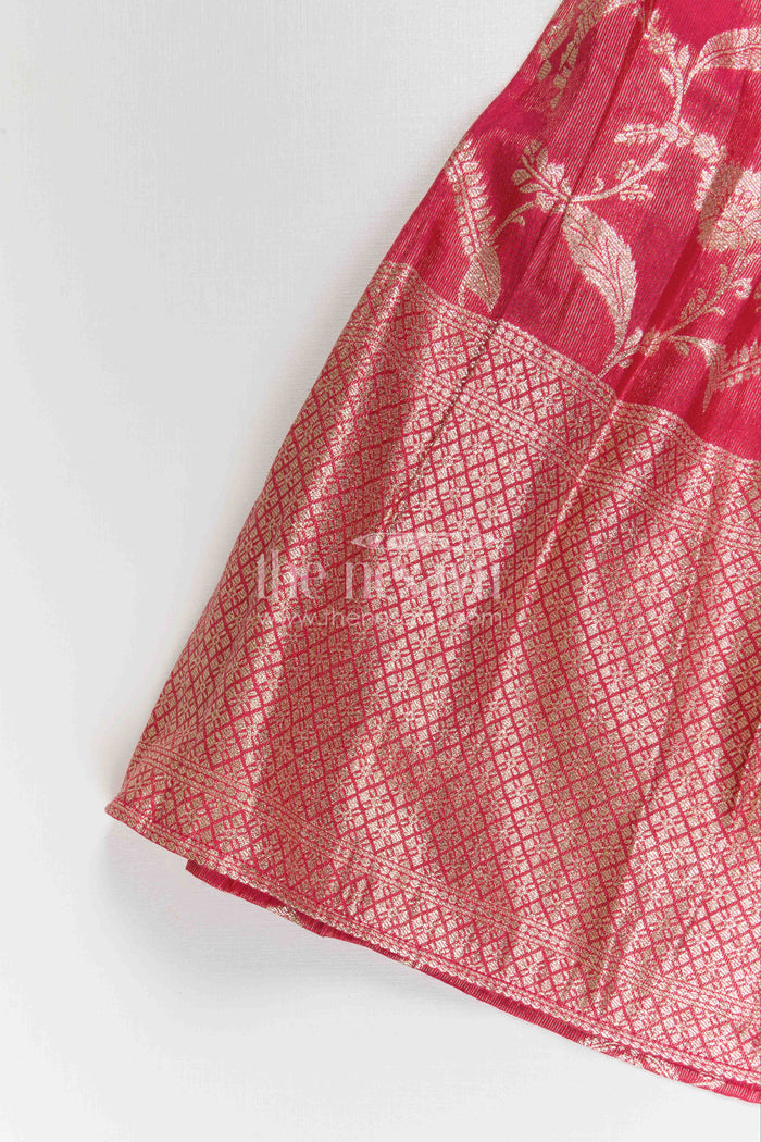 Pattu Pavadai for Girls for Festive Occasions and Traditional Events