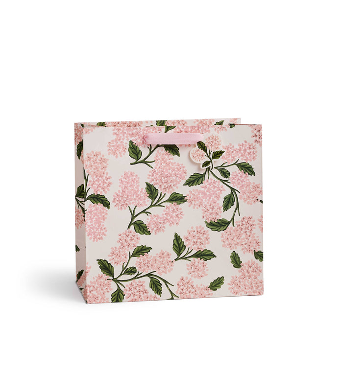 Pink Hydrangea Gift Bag: Medium