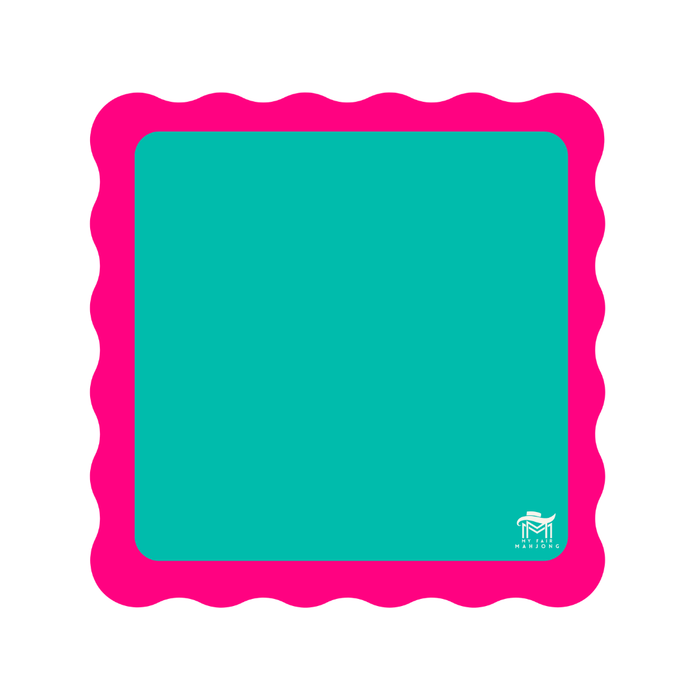 Pink Scallop | MAHJONG MAT