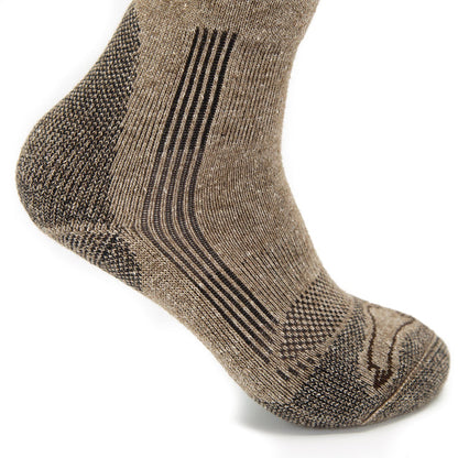Pro-Gear Technical Boot Bison/Silk Socks Bison Footwear The Buffalo Wool Co.