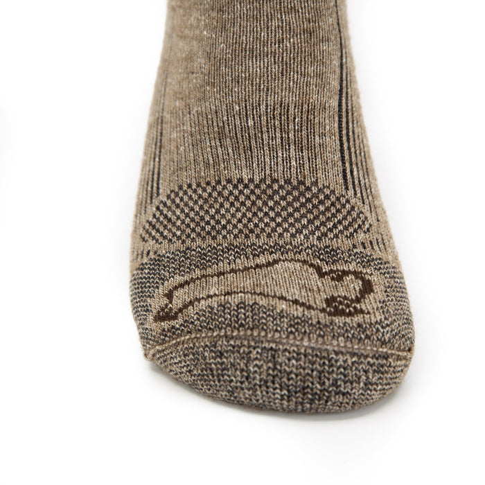 Pro-Gear Technical Boot Bison/Silk Socks Bison Footwear The Buffalo Wool Co.