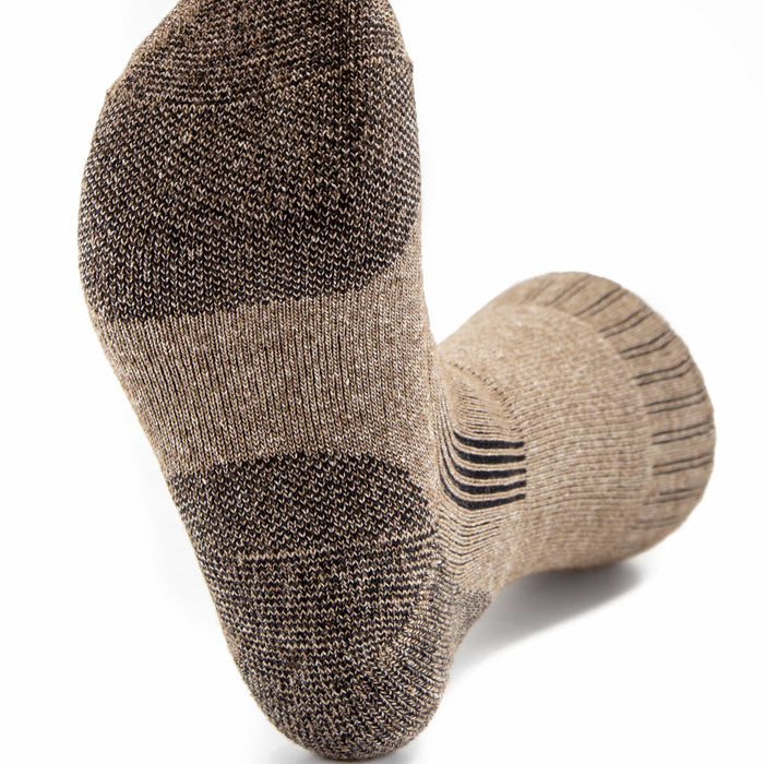 Pro-Gear Technical Boot Bison/Silk Socks Bison Footwear The Buffalo Wool Co.