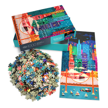 Puzzle 1000 PC - The Little Friends of Printmaking - SF