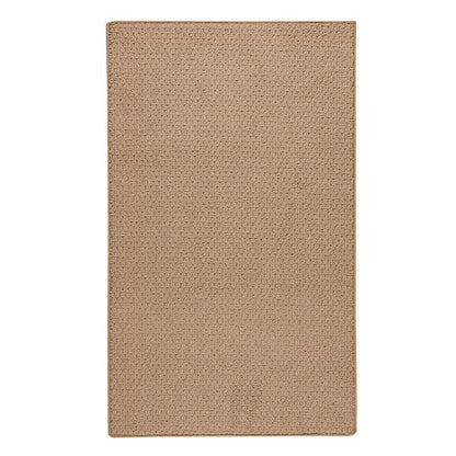 Raffia-Serged Machine Woven Rug Rectangle image