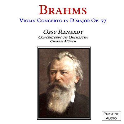 RENARDY Brahms: Violin Concerto (1948) - PASC013 - CD