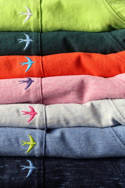 Ringspun Pocket Tee - Pink Heather