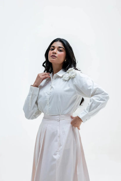 ROSEA CORSAGE SHIRT Bloome