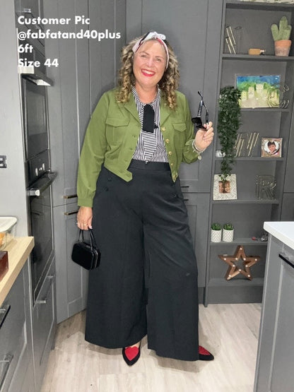 Customer pic, size 44 red and black flat womens shoes