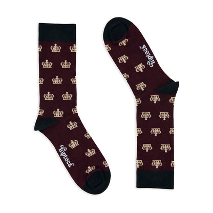 Royal Crown Bamboo Socks