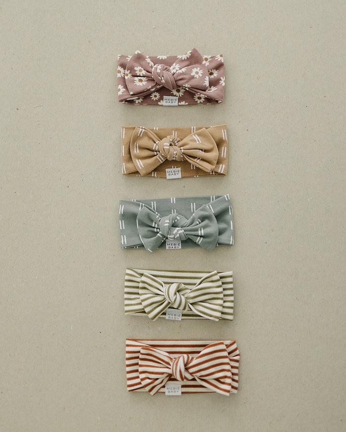 Rust Stripe Head Wrap