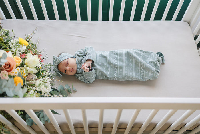 Sage Alpine Knot Gown