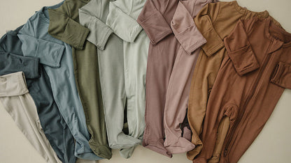 Sage Bamboo Zipper