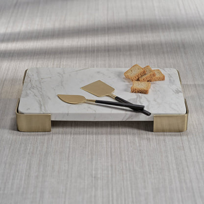 Savoy Marble Cheese & Charcuterie Board - Trays by Carlyle Avenue