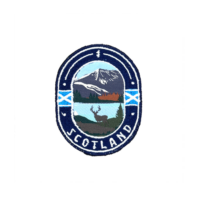 Scotland Oval Patch (5.8cm x 4.5cm)