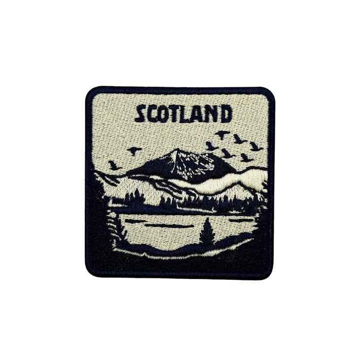 Scotland Big Patch Navy (7cm x 7cm)