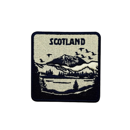 Scotland Big Patch Navy (7cm x 7cm)