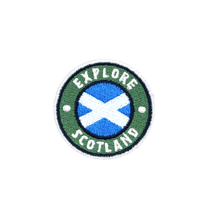 Explore Scotland Patch (4.5cm x 4.5cm)