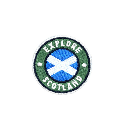 Explore Scotland Patch (4.5cm x 4.5cm)