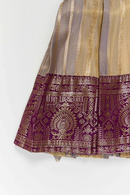 Silk Frock for Girls for Festive Occasions and Ethnic Gatherings