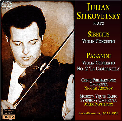 SITKOVETSKY Sibelius and Paganini: Violin Concertos (1953/55) - PASC290 - CD