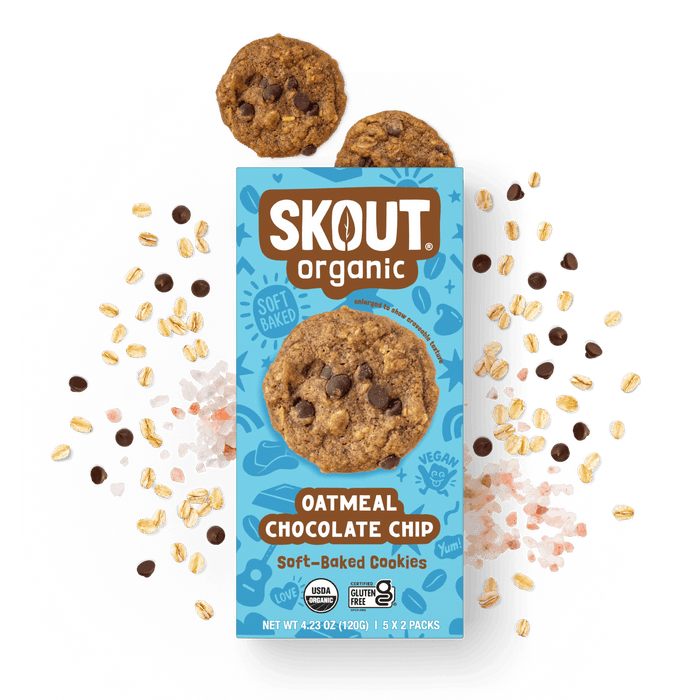 Skout Organic | Oatmeal Chocolate Chip Soft Baked Cookies - Skout Organic - Living with Ivey