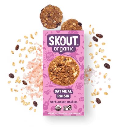 Skout Organic | Oatmeal Raisin Soft Baked Cookies - Skout Organic - Living with Ivey