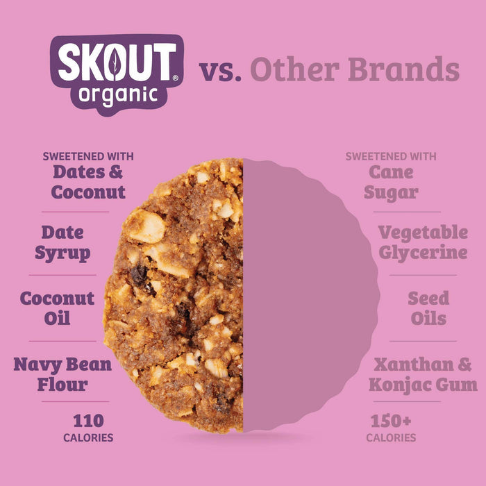 Skout Organic | Oatmeal Raisin Soft Baked Cookies - Skout Organic - Living with Ivey