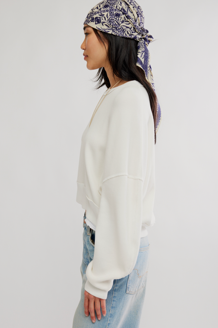 Skyline Tee in Clean Ivory
