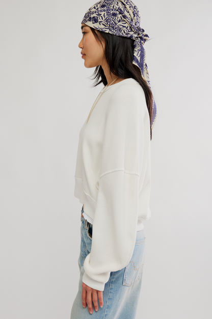 Skyline Tee in Clean Ivory
