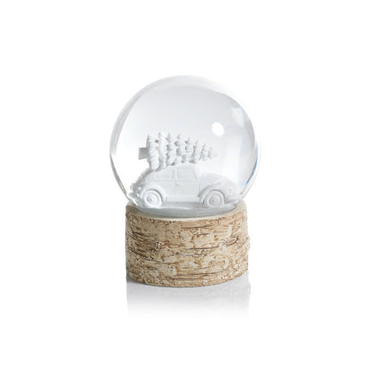 Snow Globe on Birch w/ Tree - Snow Globes by Carlyle Avenue