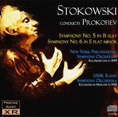 STOKOWSKI Prokofiev: Symphonies 5 and 6 (1949/58) - PASC161 - CD