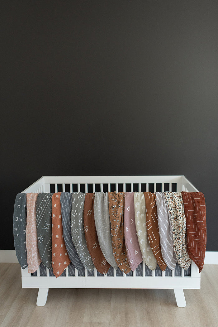 Sunshine Muslin Swaddle Blanket