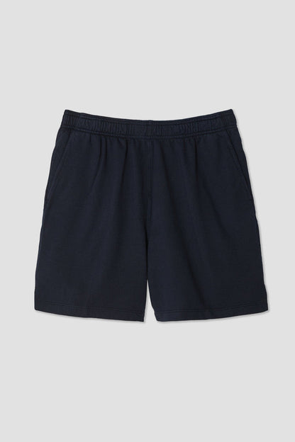 Supima Fleece Short - Navy