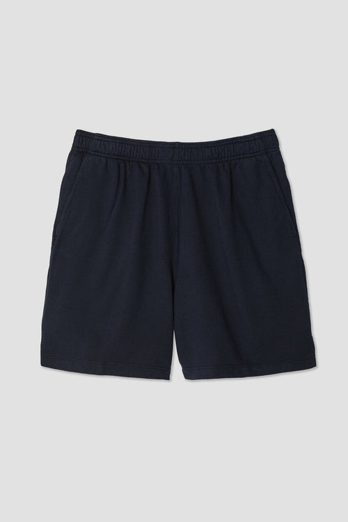 Supima Fleece Short - Navy