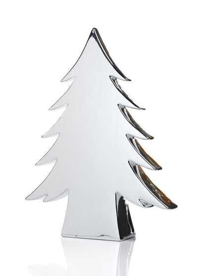 Teton Silver Ceramic Tree - Christmas Trees by Carlyle Avenue