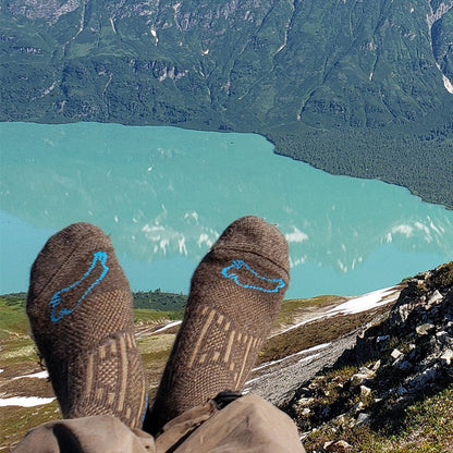 The B.O.S.S. (Best Overall Short Sock) Bison Footwear The Buffalo Wool Co.