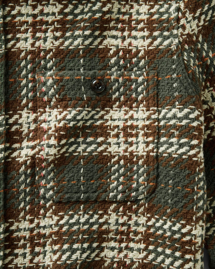 The Cutter Overshirt in Buzzard Check