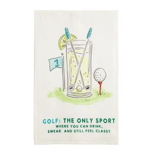 The Only Sport That Creates Its Own Happy Hour Tea Towel