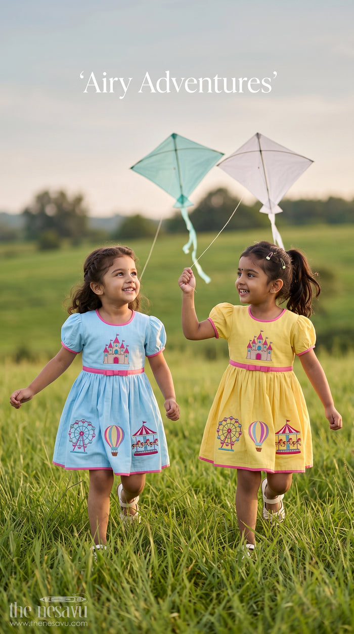 Toddler Girl Cotton Dress for Outings and Playtime Comfort