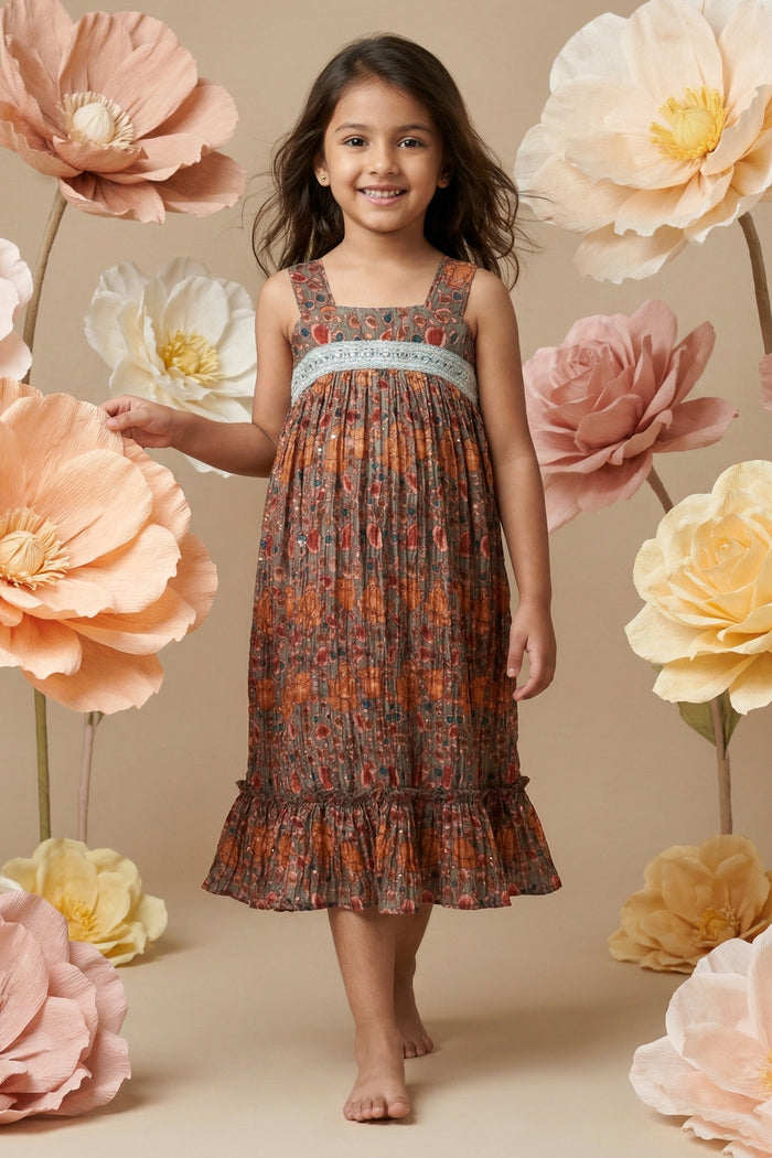 Toddler Girl Dress for Family Celebrations and Festive Wear