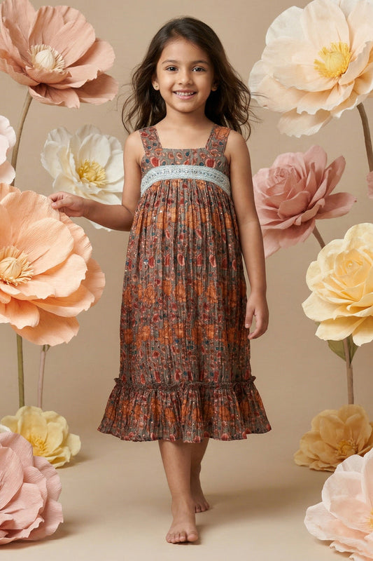 Toddler Girl Dress for Family Celebrations and Festive Wear