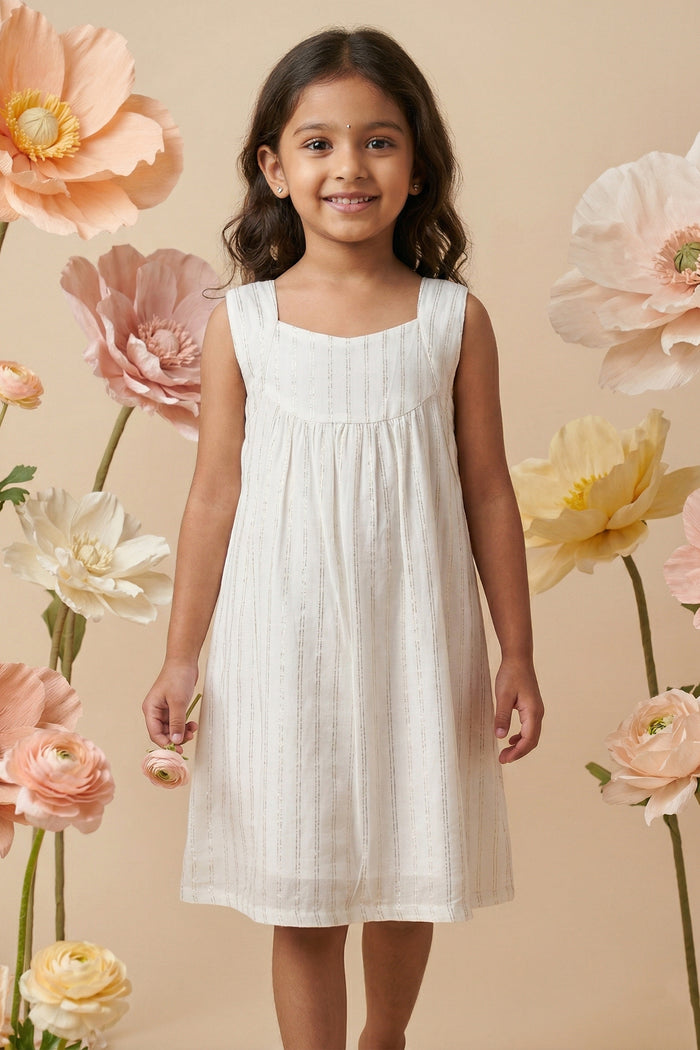 Toddler Girl Dress for Summer Outings and Minimal Festive Wear