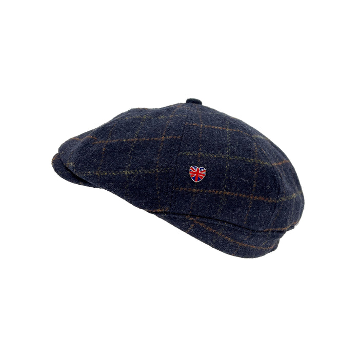 Blue Box Check Union Jack Lining