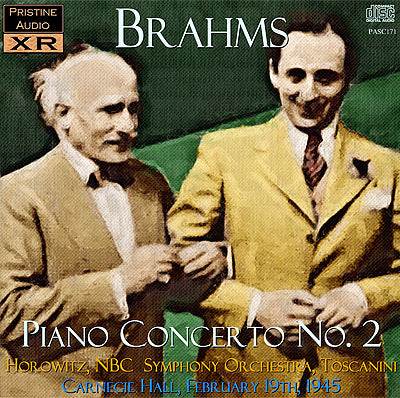 TOSCANINI, HOROWITZ Brahms: Piano Concerto No. 2 (1945) - PASC171 - CD